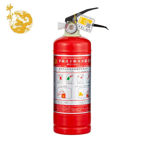 原價43現價38.5！神龍1公斤干粉滅火器 家庭與車載消防的必備之選